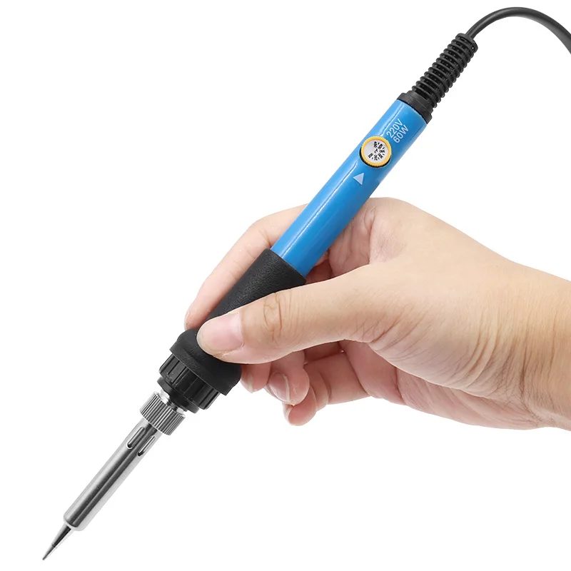Adjustable Temperature Electric Soldering Iron Welding Tool  hot selling electric Heater Repair110V 220V 60W EU US BS Plug