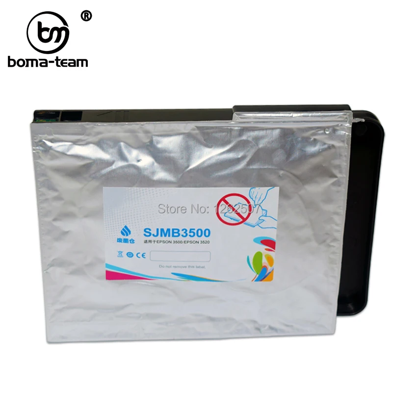 SJMB3500 Ink Maintenance Tank Compatible For Epson Colorwork TM-C3500 TM-C3520 C3500 3520 3510 Color Labels Printer Waste Box
