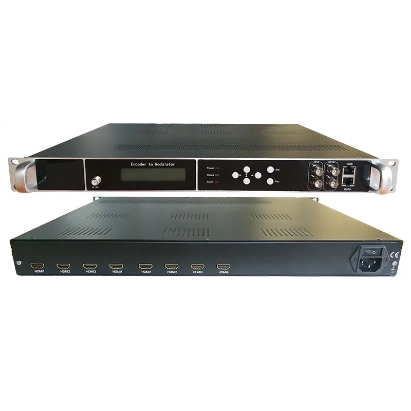 Dibview OTV-EM8 Multi-channel HD H.264 Encoder With up to 8 Channels HDMI Input to DVBC T/ATSC/ISDB-T/Tb RF Output Modulator