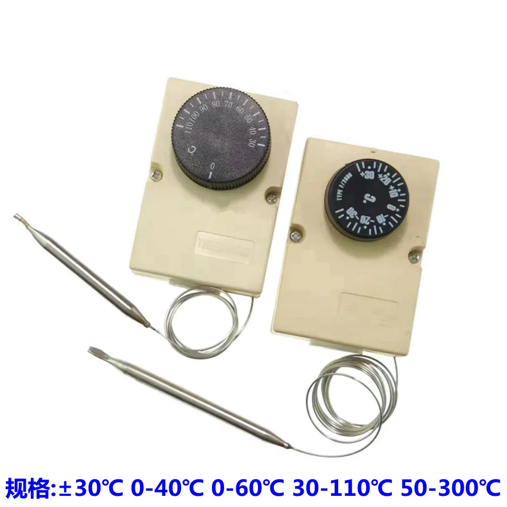 

Capillary Thermostat For Electrical Device Knob temperature Mechanical Switch Capillary Thermostat Controller w waterproof box