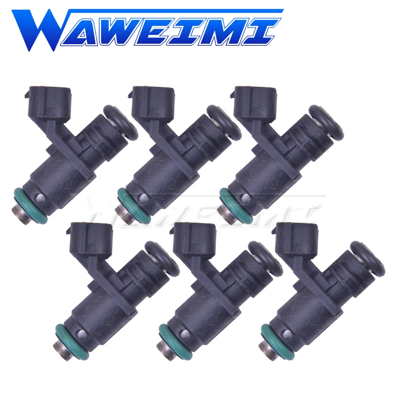 

WAWEIMI 6 Pieces OE 036906031AJ A2C59506217 For V W SKODA SEAT 1.4 Fuel Injector Genuine Quality Injection Nozzles 036906031AJ