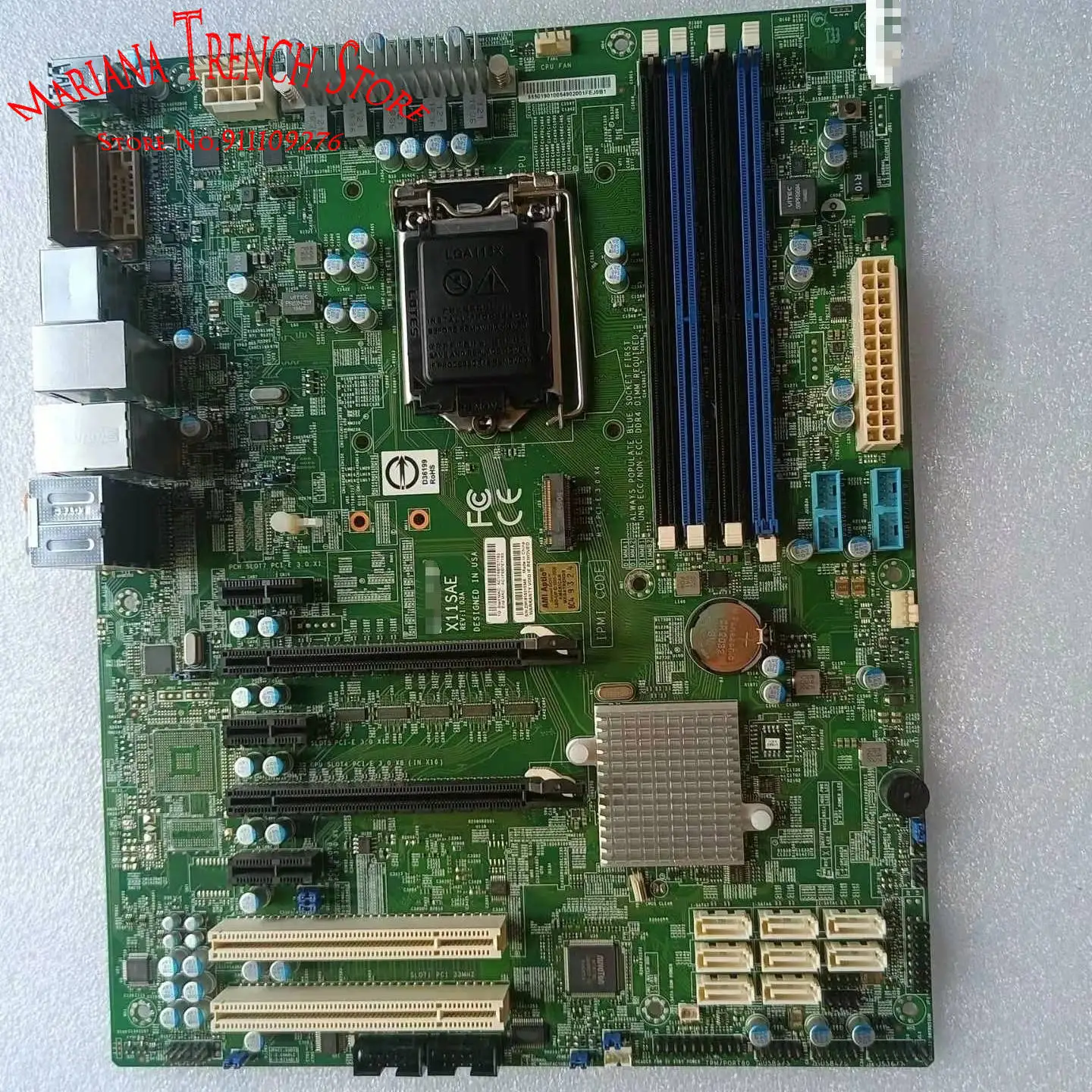 x11sae for Supermicro Motherboard C236 Chipset LGA1151 Xeon E3-1200 v5/v6 6th/7th Gen. Core i7/i5/i3 Series DDR4