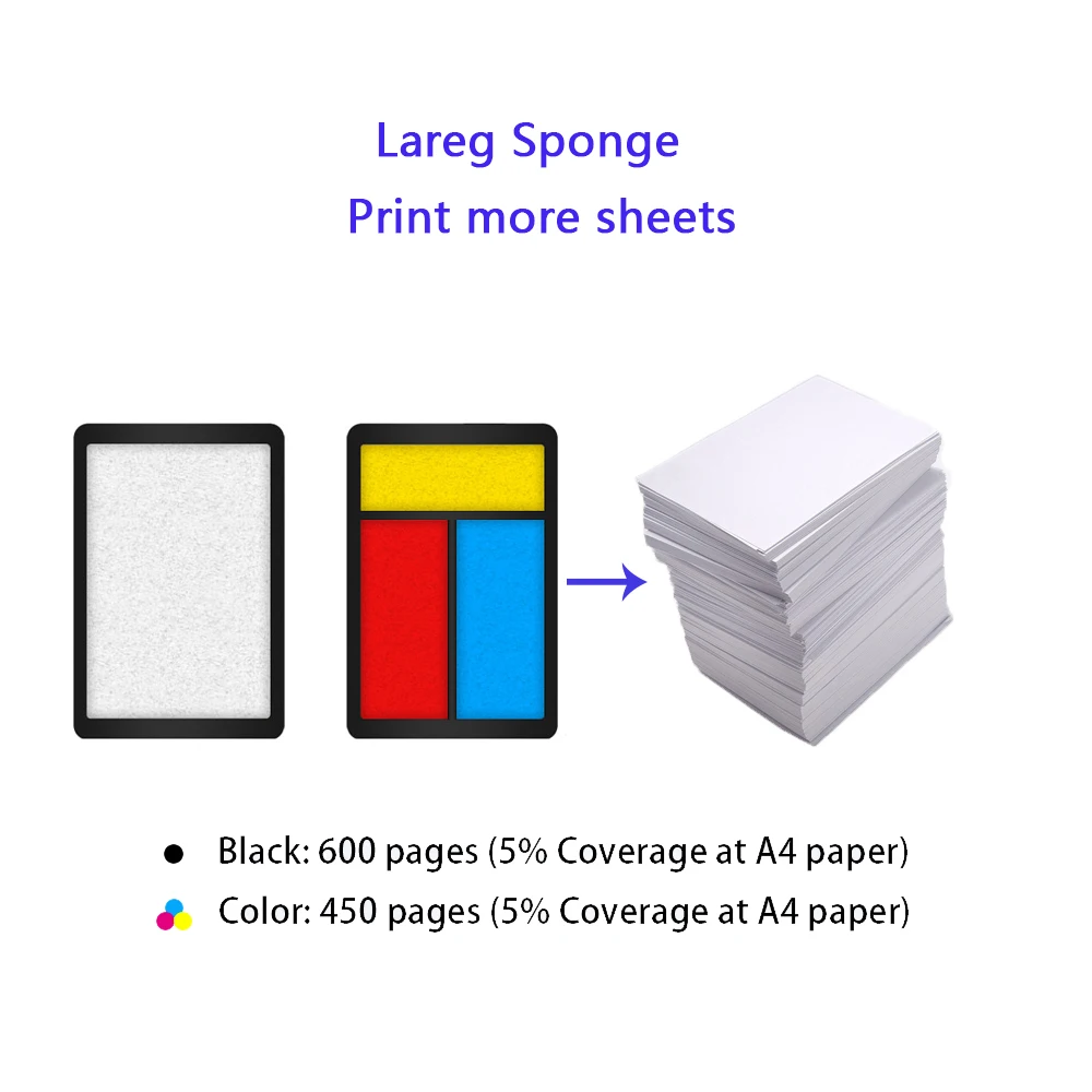 Imagem -03 - Asw para Canon Pg540 Pg540 Cl541 Cl-541 Cartuchos de Tinta pg 540 cl 541 Pixma Mg3250 Mg3255 Mg3550 Mg4100 Mg4150 Mg4200 Mg4250