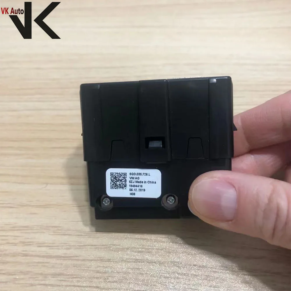 OEM Rear USB Socket Armrest USB Adapter for VW Tiguan MK2 Skoda Karoq Kodiaq Octavia Superb 5QD 035 726 L