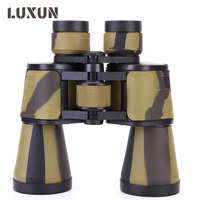 LUXUN Powerful Military HD Binoculars 20X50 Telescope With High Magnification for Professional Use Outdoor Camping Hunting