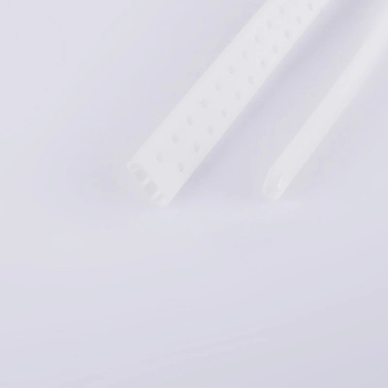 Medical Silicone Perforated Flat Drain Tube Surgical Supplies For Fluids Suction And Collection Fluted Shape Drainage Tube