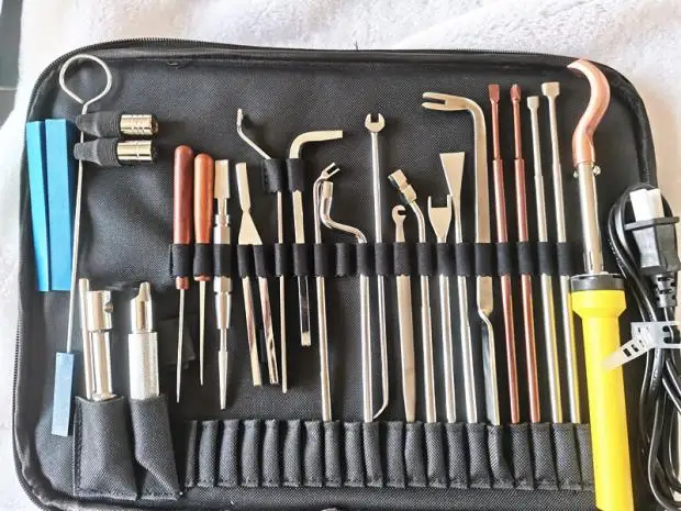 1set Piano Tuning Tool Piano Repair Tool 39 Piece Tool Set