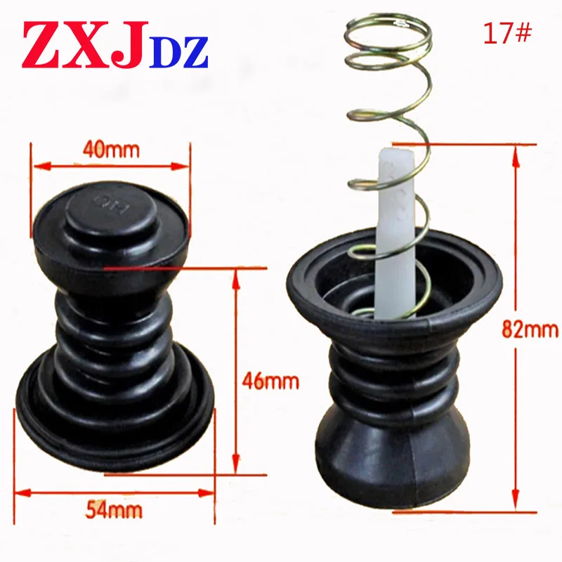 Washing machine universal drain valve drain valve water plug water seal rubber pad drain spring fittings