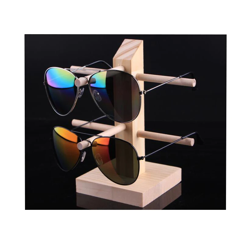 Detachable Multi Layers Wood storage rack Sunglasses Display stand Eyeglasses Show shelf Jewelry Holder for Multi Pairs Showcase