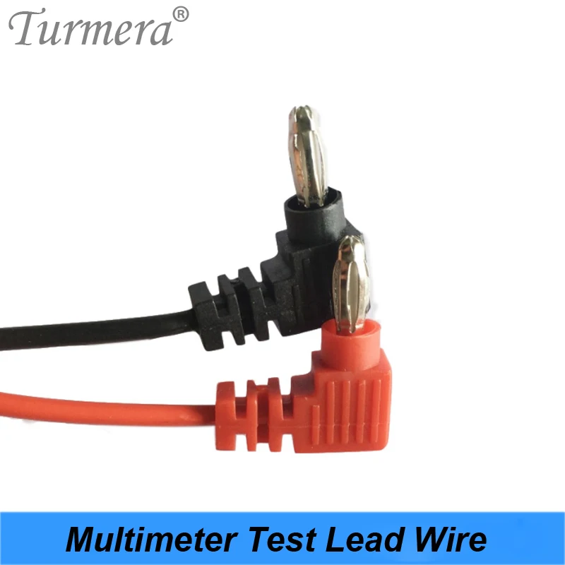 Turmera 1 paio portatile 1000V 10A cavo penna cavo universale 70cm multimetro digitale Test per misuratore di tensione Test aghi