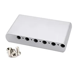 Musiclily Ultra 10.5mm Steel 42mm Standard MIM Tremolo Block for Mexico Fender ST and China made Squier Classic Vibe/Speical