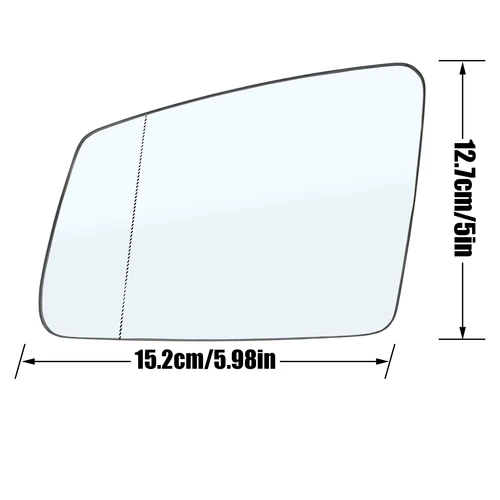 Imagen 2 del producto Piezas del cuerpo del espejo retrovisor Exterior para Mercedes Benz W204, W212, W221, 2010-2013, Clase C, E, S, lado izquierdo y derecho