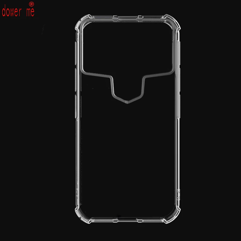 ¡Dower me en Stock! Funda protectora transparente de TPU suave para teléfono inteligente PHILIPS XENIUM S566