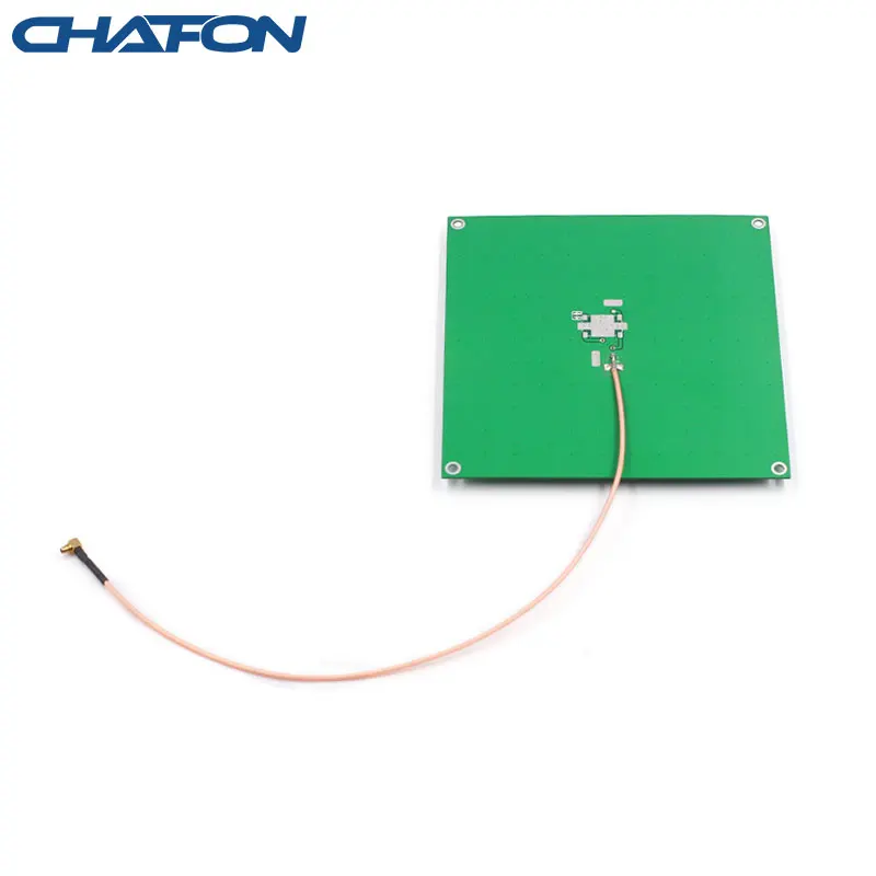 Imagem -02 - Chafon Antena de Cerâmica Rfid Uhf 80 mm 80 mm 915mhz 6dbi Polarização Circular Usada para Gerenciamento de Depósitos