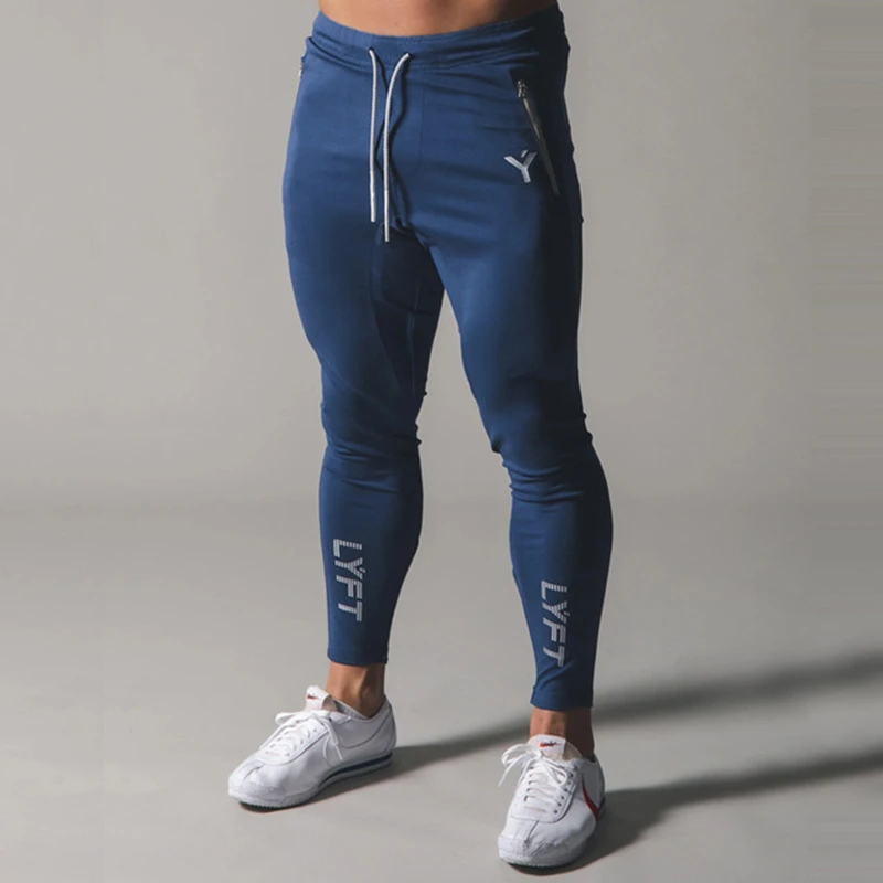 JP&UK Mens Sweatpants Gym Jogging Pants Fitness Bodybuilding Joggers Workout Trousers Slim Men Casual Cotton Pencil Pants