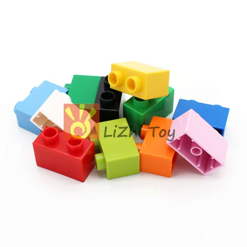 

MOC DIY Building Block Brick 1 X 2 Bricks Assembled Accessories Bulk Part Compatible with Toys