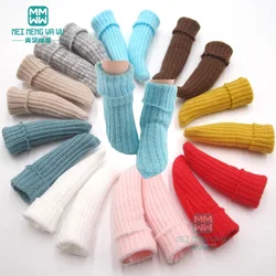 Blyth doll accessories fashion Cuffed socks White blue, black, pink for 28-30cm Blyth Azone OB22 OB24 doll