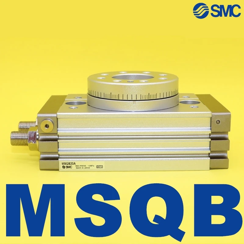 msqb novo smc msqb1a msqb2a msqb3a msqb7a cilindro pneumatico mesa giratoria rack tipo pinhao 01