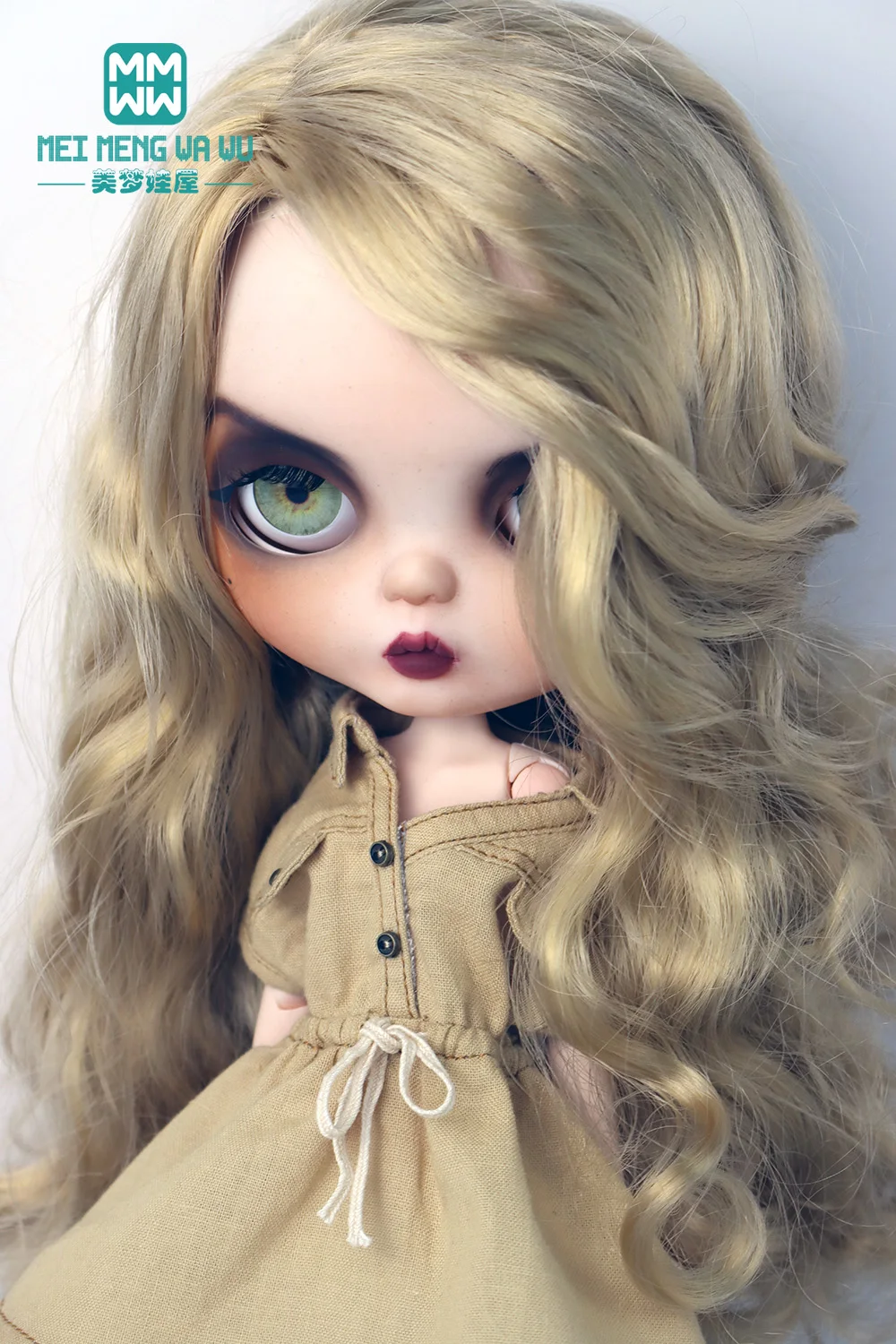 

Blyth Azone OB23 OB24 1/6 doll clothes accessories Fashion long skirt Fashion denim dress khaki, black, green