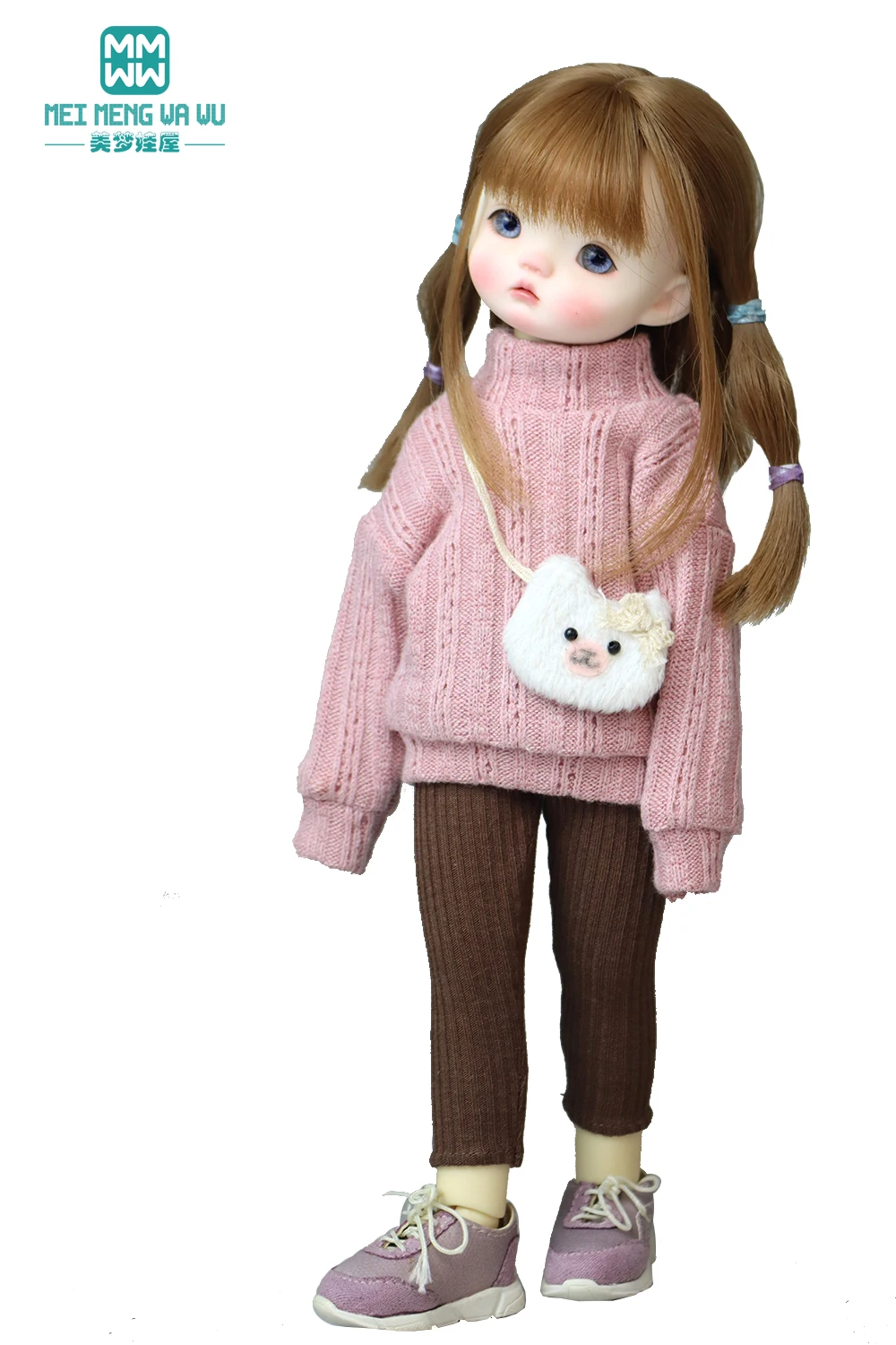 Fits 30cm 1/6 BJD Clothes YOSD MYOU Toys Spherical Joint Doll Fashion Sweaters, Leggings, Caps