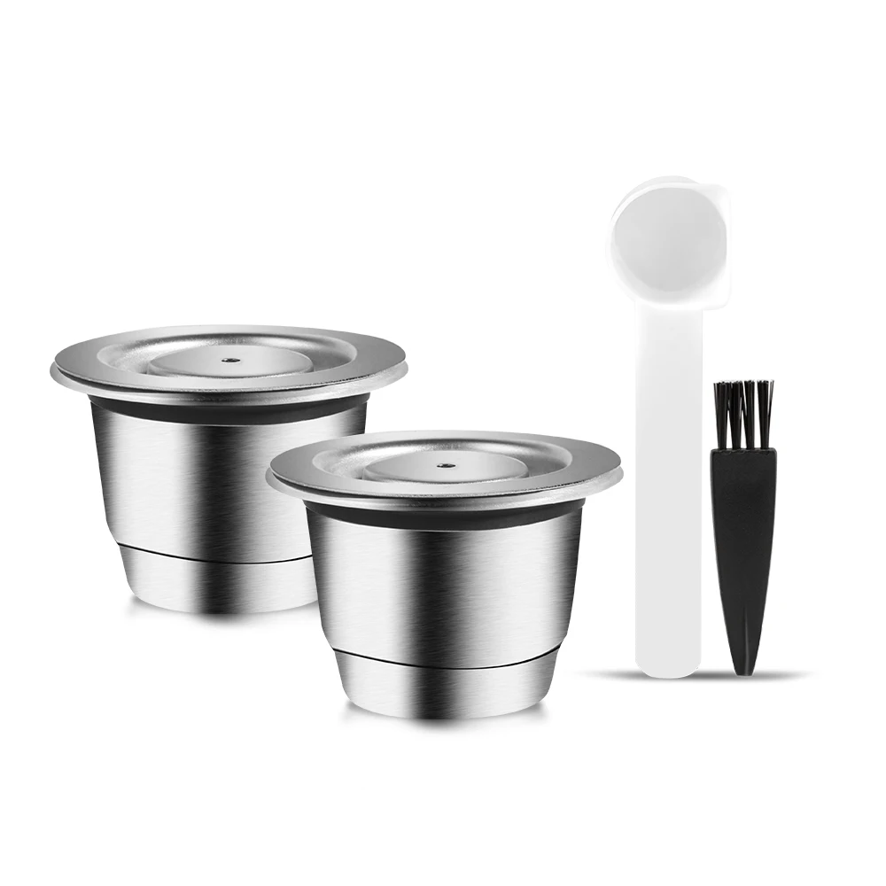 iCafilas Reusable Coffee Capsule For Nespresso Stainless Steel 
