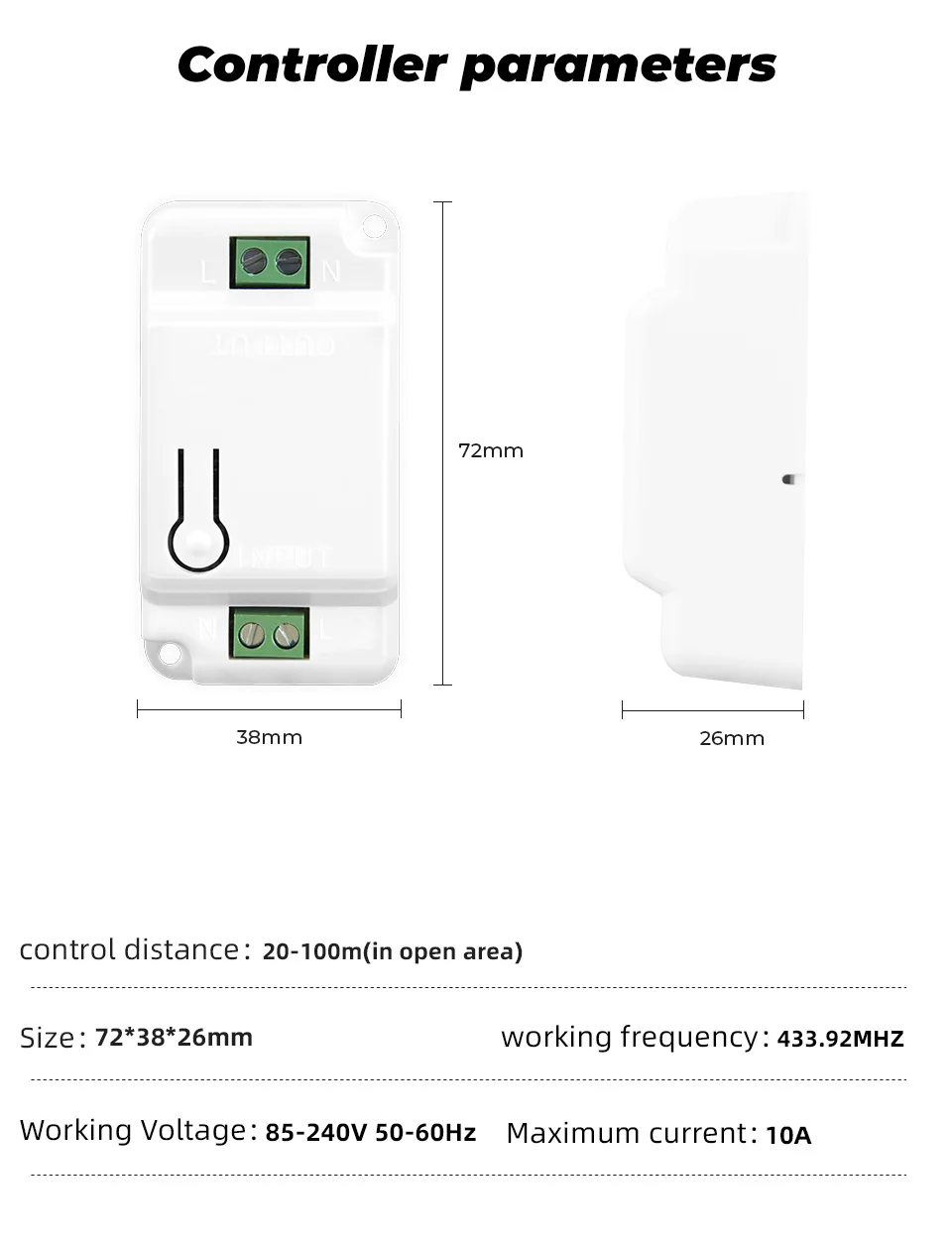 GERMA 1/2/3 przycisk 433Mhz smart push bezprzewodowy przełącznik światła RF pilot zdalnego sterowania odbiornik 110V 220V RF Panel ścienny lampa