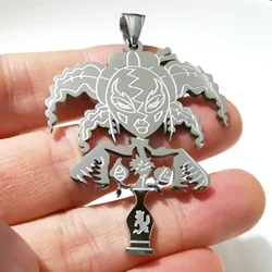 XMAS Gifts Mens Pendant Juggalo Yum Charms Stainless steel ICP Hatchetman Necklace Chain Silverr