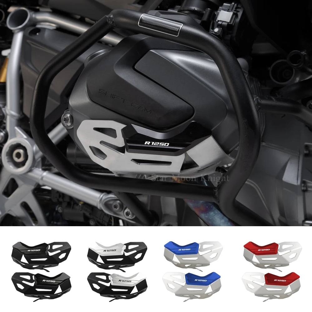 R1250GS Cylinder Head Guard fits For BMW R 1250 GS ADV Adventure  All Year R1250RT R1250RS R1250R Engine Guard Cover Protector 