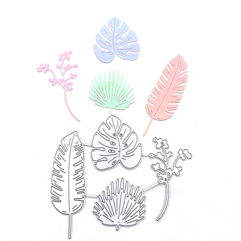 

Julyarts Leaves Flowers Die Cuts For Card Making Scrapbooking Dies Metal For DIY Scrapbooking Embossing Paper Card Photo Album