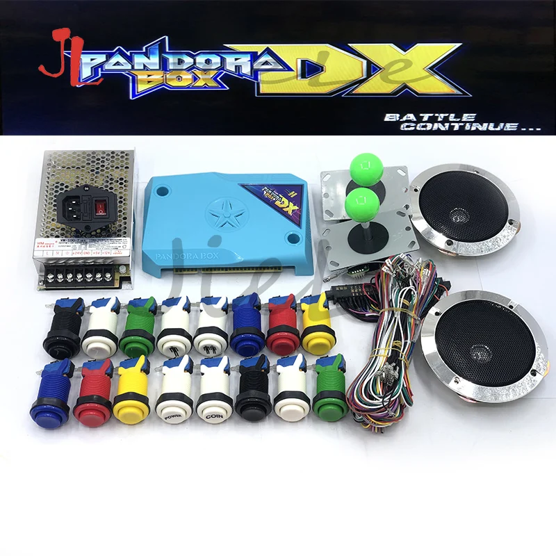 

Arcade Game Machine Cabinet Kit DIY Jamma MAME Original 3H Pandora Box DX 3000 In 1 Game Board HAPP Joystick Button Speaker