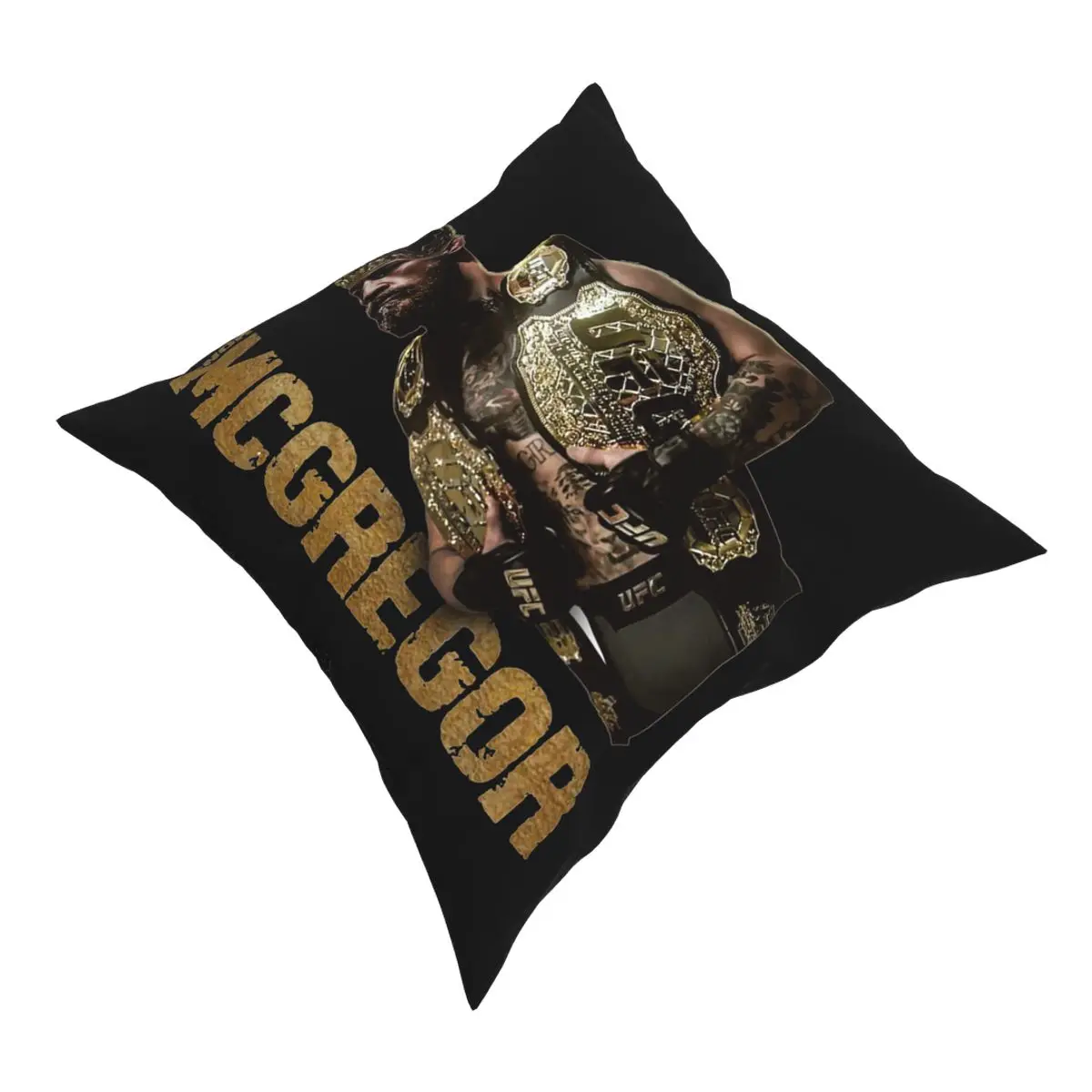 The King Of Conor McGregor MMA Notorious Pillow Cover Home Decorative Cushion Cover Throw Pillow for Sofa Polyester Printed