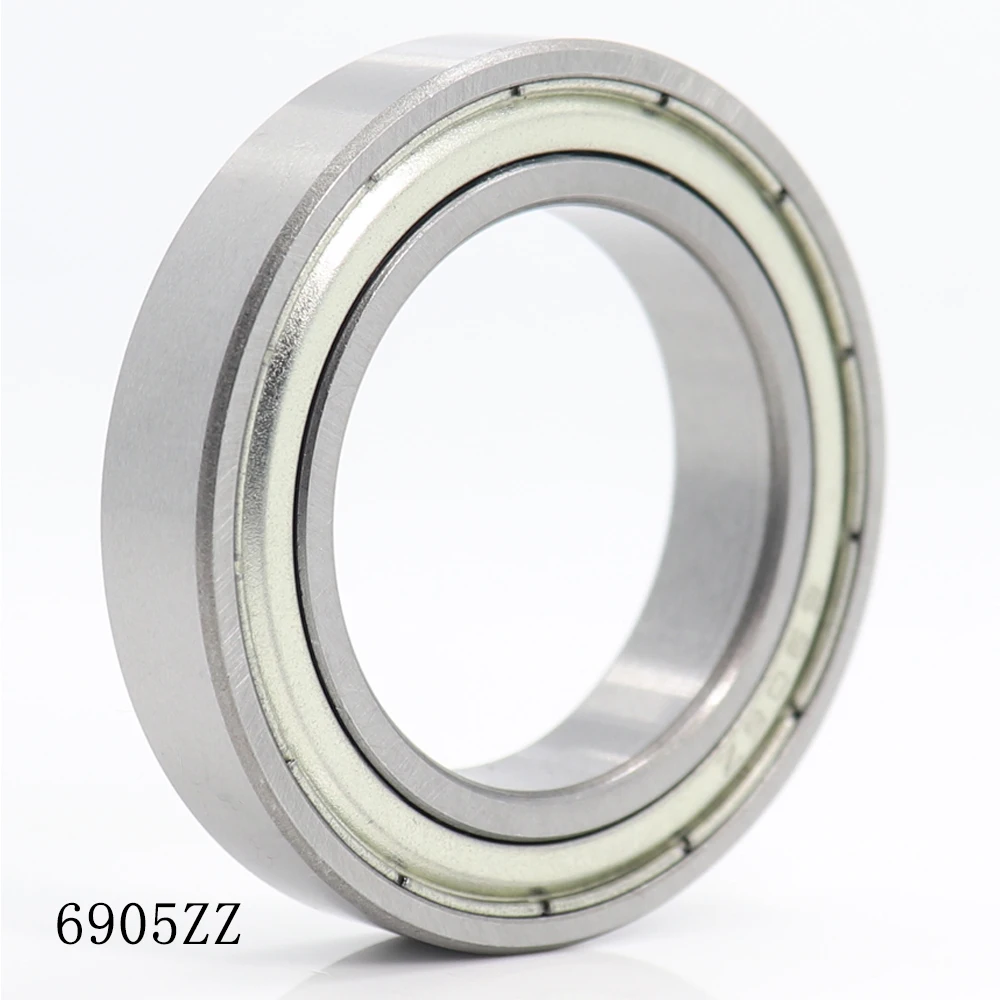 

6905 ZZ ABEC-1 (10PCS) 25x42x9MM Metric Thin Section Bearings 61905Z 6905ZZ