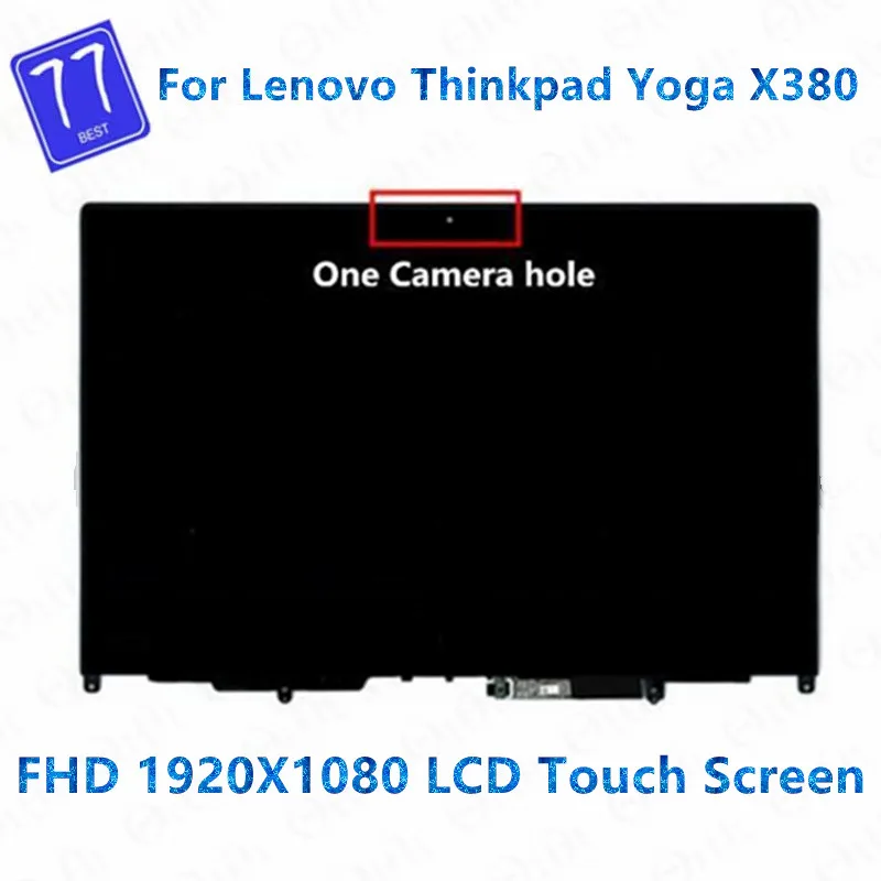 13.3 assembly NV133FHM-N5A m133nwf4 assembléia lcd para lenovo thinkpad yoga x380 yoga 20m7 20m8 display lcd de toque digitador da tela