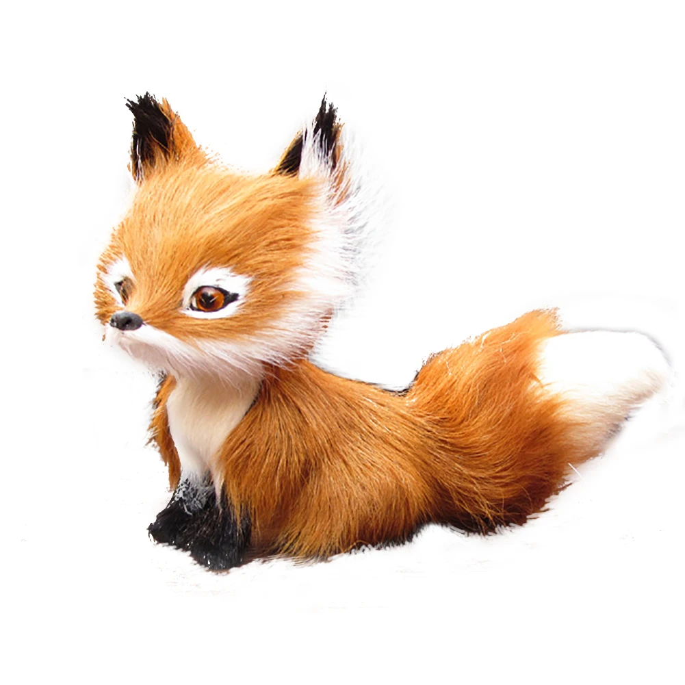 New 1 Pcs Simulation Animal Foxes/Owl Plush Toy Doll Photography for Children Kids Birthday Gift