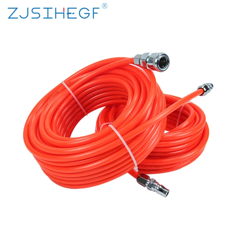 5x8mm Pneumatic Pipe WithConnector Air Tube  Compressor Hose For Straight Tube High Pressure Flexible PE Pipe Air