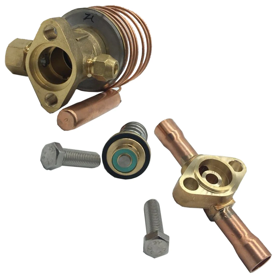 TCLE-6DW R23 Thermostatic Expansion Valve Provides Easy and Quick Repairing and Maintaining Solutions When Block/icing Block