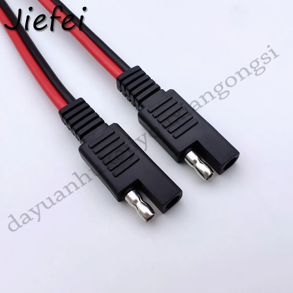 

10PCS high quality 18AWG SAE to SAE DC Power Automotive CONNECTOR Cable 50CM New