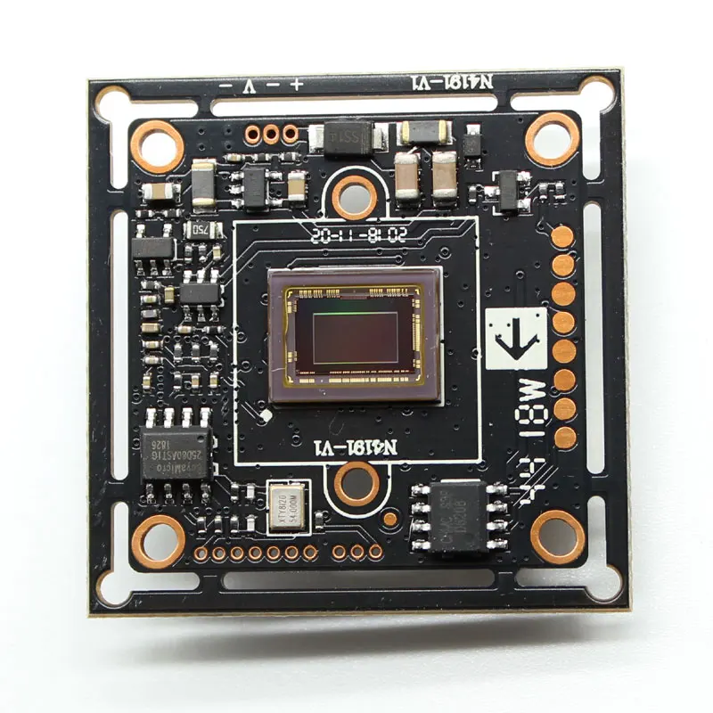 Starlight Low Illumination 0.0001Lux NVP2441+IMX307 HD 4 in 1 AHD TVI CVI CVBS 2mp CCTV Camera Module PCB board 1