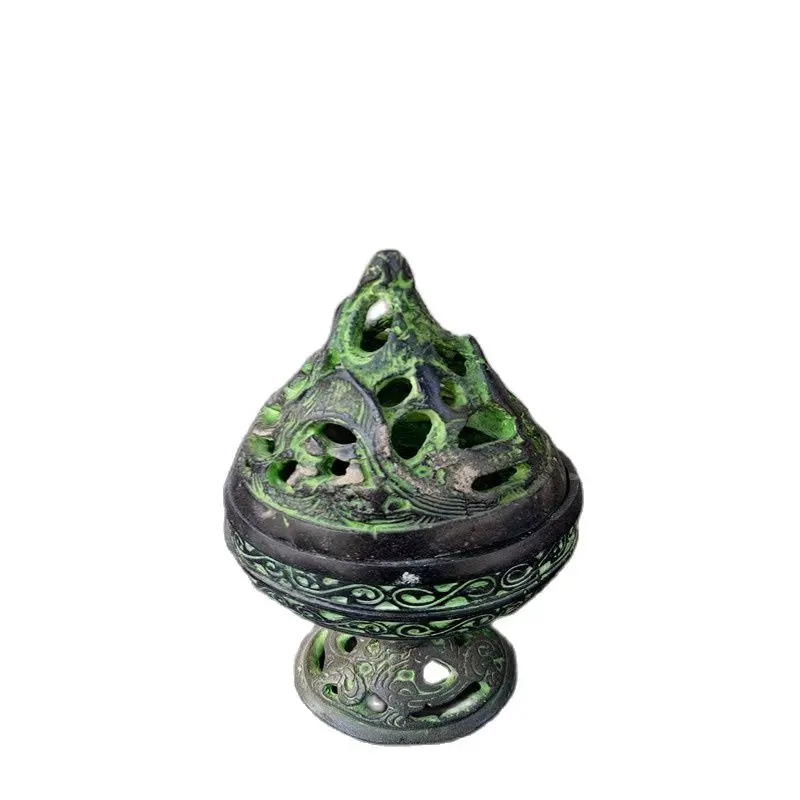 

Old Bronze Ware Hollow Out Incense Burner, China's Old