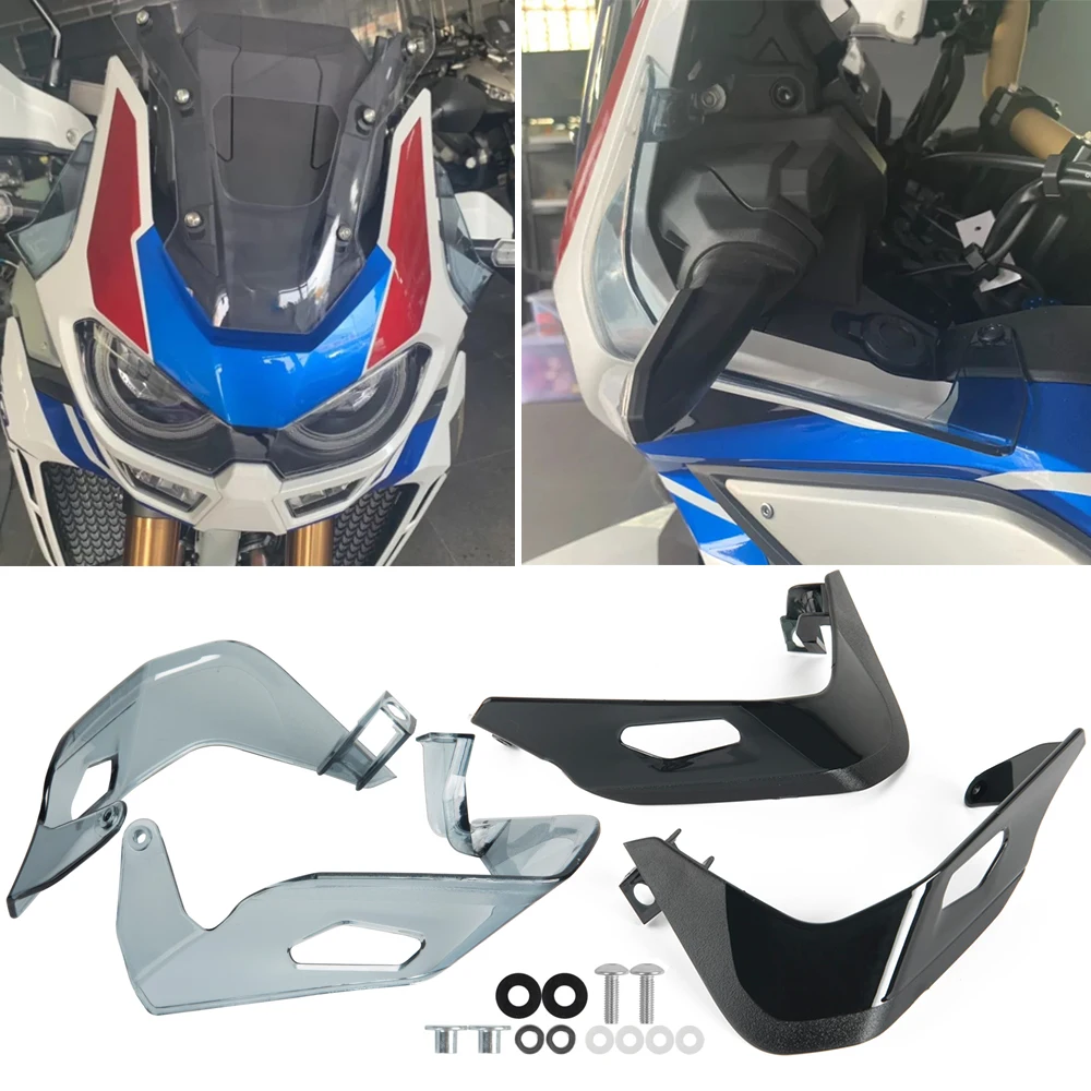 

Motorcycle Windshield Windscreen Side Panel Cover Fairing Deflector For Honda CRF1100L Africa Twin ADV Sport 2020 2021 CRF 1100L