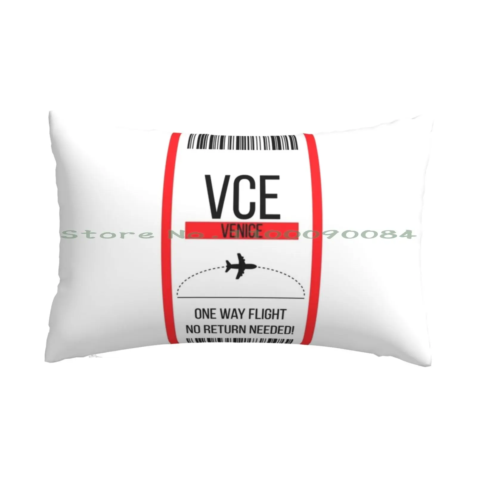 One Way Ticket To Venice! Pillow Case 20x30 50*75 Sofa Bedroom Rich Wealth Millionaire Billionaire Bitcoin Logo Bitcoin Symbol