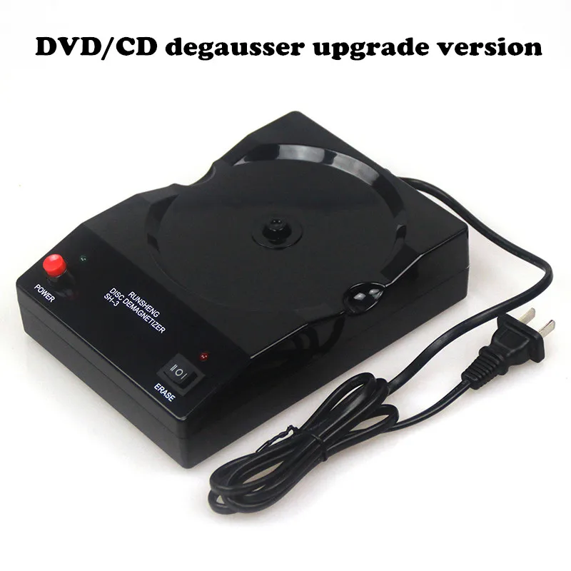 Imagem -02 - Runsheng Sh3 cd Dvd Vcd Degausser Alta Fidelidade Desgausing Tubo Linha Material Blu-ray Desgaussing cd Dispositivo de Desmagnetização