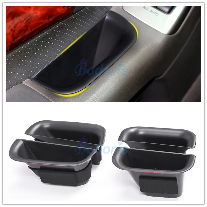 For Lexus GX 470 GX470 2004 2005 2006 2007 2008 2009 Interior Door Armrest Storage Box Car Organizer Tray Auto Accessories