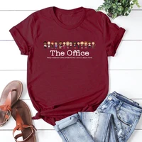 Camiseta de la Oficina de Michael Scott, camisa de la Oficina de EE. UU., camisetas de programa de Tv, camisetas Unisex, camisetas gráficas, Top informal