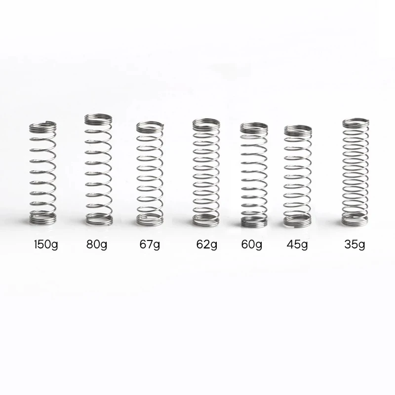 Механический переключатель клавиатуры, пружина, позолоченные серебряные игровые пружины для Cherry Gateron Kailh Box Mx Switch, DIY ремонт