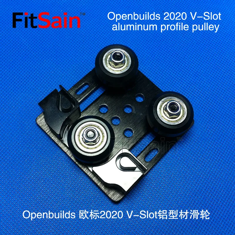 FitSain--2020/2040 V-slot Aluminum Profiles Wheels 3D Printer Parts Openbuilds V Gantry Plat Special Slide Plate Pulley