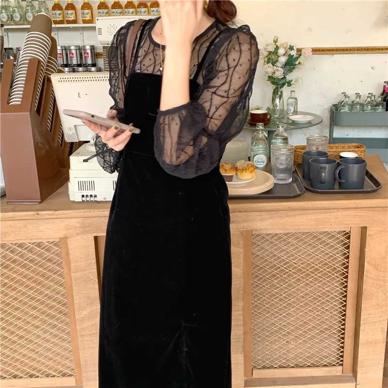 New S Xl Spring Autumn 2 Piece Suit Sleeveless Vintage Women Dresses Female Girls Dress Suits Robe Femme Vestido Sell Separately