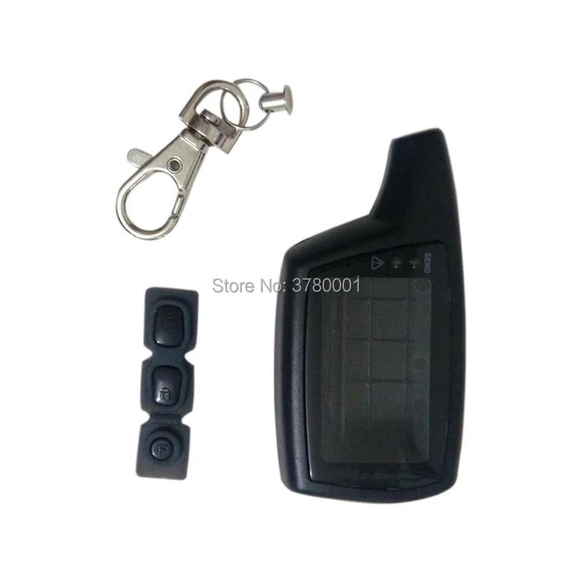 Wholesale DXL 3000 Key Case Keychain for Two way car alarm system PANDORA DXL3000 LCD Remote Control Key Fob Chain