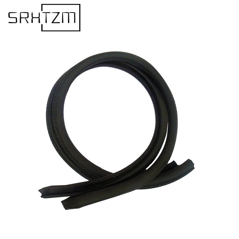 2Pcs/Lot Car Sound Insulation Rubber Sealing Strip For B Pillar Noise Windproof Door Rubber Seal Strip Car Styling