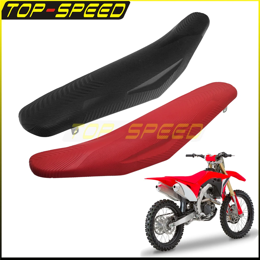 

Чехол на сиденье мотоциклетный, черный/красный, для Honda CRF250R CRF 250R 2014-17 CRF450R CRF 450R 2013-16